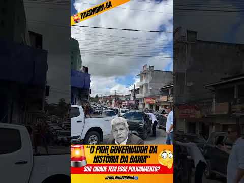 “O pior governador da história da Bahia” dispara morador de Itagimirim-BA