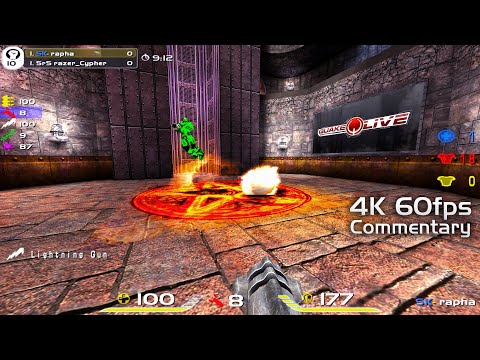 Rapha vs Cypher IEM ESL Dubai 2009 [w.Commentary] Grand Final Season 4 QuakeLive 4k60fps