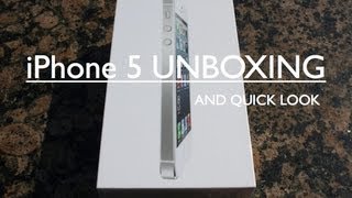 Video thumbnail for Apple iPhone 5 Unboxing and Quick Review (WHITE) by Danny Winget