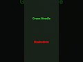 Green Needle Or Brainstorm