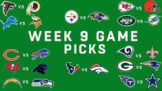 Week 9 NFL Game Picks | NFL