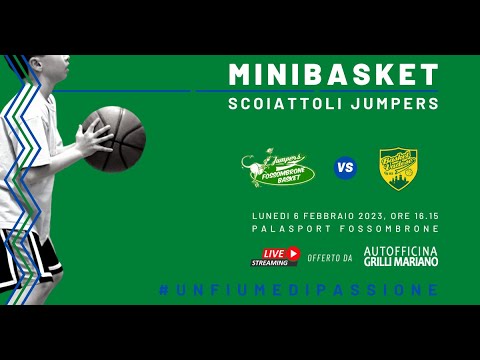 Minibasket Scoiattoli | Jumpers Fossombrone-Basket Vadese