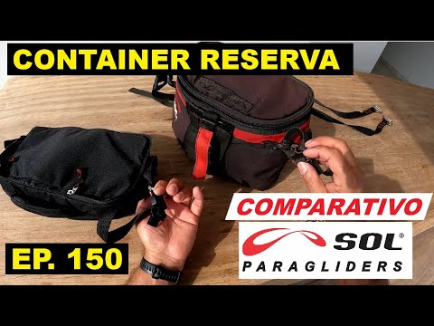 CONTAINER FRONTAL RESERVA PARAMOTOR DA SOL PARAGLIDER - EP 150