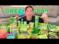 GREEN FOOD CHALLENGE FOR 24 HOURS | Stephen