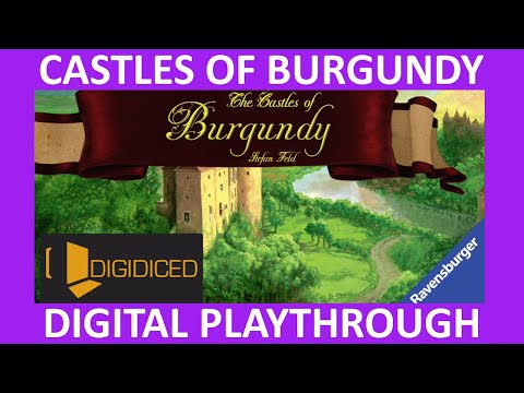 The Castles of Burgundy (Digital) - Playthrough - slickerdrips - YouTube