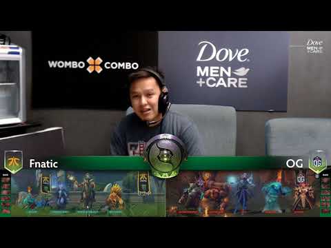 Fnatic vs OG Game 2 (BO2) The international 8 | Group Stage Day 3