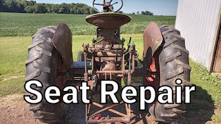 Rubber Torsion Seat Rebuild for Oliver Tractor