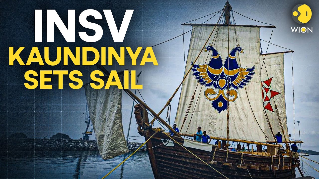 LIVE: Flag Off Ceremony of INSV Kaundinya’s Maiden Transoceanic Voyage | WION