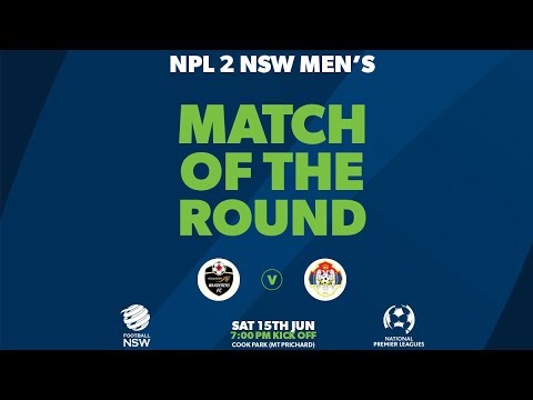NPL 2 NSW, Round 15, Match Of The Round, Mounties Wanderers v Bonnyrigg White Eagles #NPLNSW