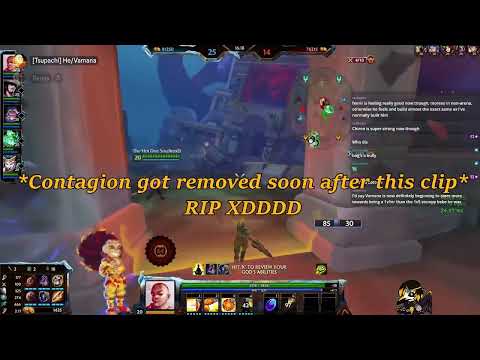 [SMITE] Why Contagion got removed. [Twitch Highlight]