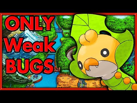 Can I Beat Pokemon Black with Only First Form Bugs? 🔴 NO ITEMS IN BATTLE Pokemon Challenges
