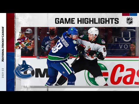 Coyotes @ Canucks 4/14 | NHL Highlights 2022