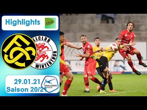 Highlights: FC Schaffhausen vs FC Winterthur (29.01.21)