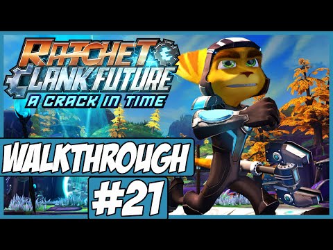Ratchet And Clank: A Crack In Time Walkthrough Ep.21 w/Angel - Escape The Ship!