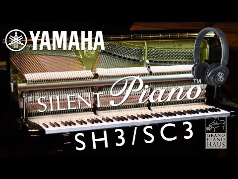 Yamaha SH3/SC3 Silent System Demonstration - U1SH3 at Grand Piano Haus
