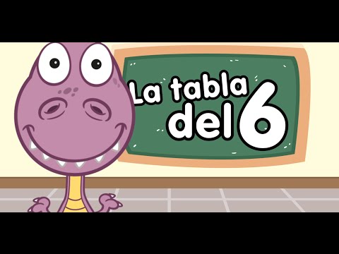 Tabla del 6 cantada - canciones infantiles - canciones para niños - Doremila