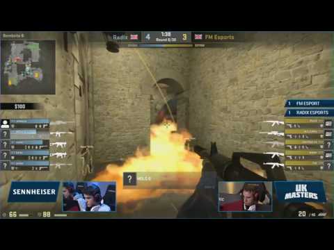 [UKCSGO] 14.04.2017 - FM eSports vs Radix @ UK Masters S3 Grand Final Map 2