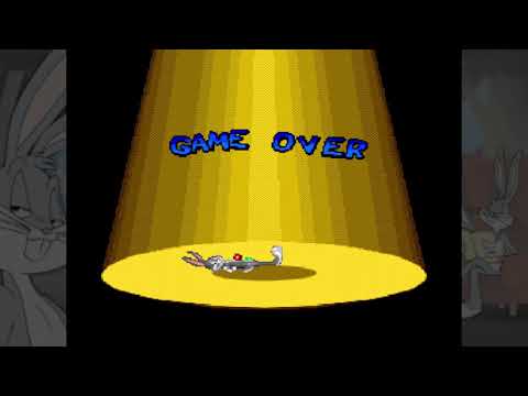 Bugs Bunny in Double Trouble - Game Over (Sega Genesis)