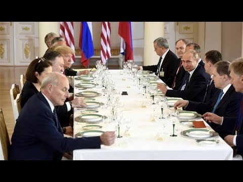 Trump and Putin meet in Helsinki | CCTV English
