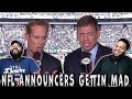 INTHECLUTCH REACTS TO NFL ANNOUNCERS GETTING MAD COMPILATION 1