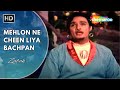 Mehlon Ne Cheen Liya Bachpan Zabak 1961 Mukesh Lata Mangeshkar Mahipal Shyama Sad Song