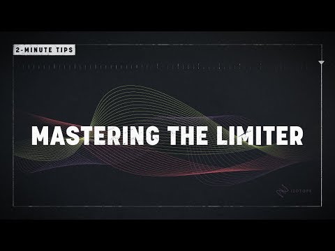 2 Minute Tips: Master the Limiter | Ozone 8 | iZotope