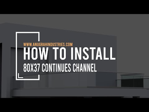 80X37 Continuous Channel 
