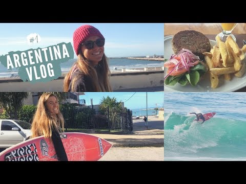 competição de SURF na Argentina | VLOG #1 | Maju Freitas