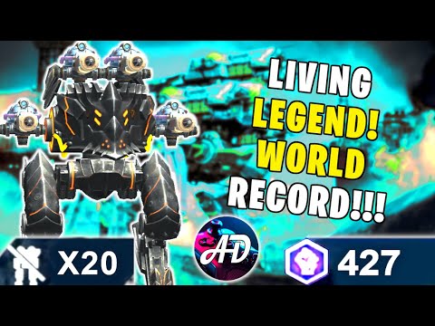 14x LIVING LEGEND Less Than 5 Minutes - WR WORLD RECORD - BLITZ QUARKER - Mk2 Gameplay War Robots WR