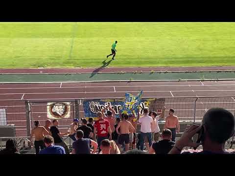 Amazing chant by Kop Banlieue Creteil-Lusitanos Ultras at Creteil 0-1 Haguenau in National 2