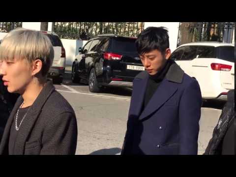 151204 B.A.P Daehyun & Jongup @ KBS Music Bank