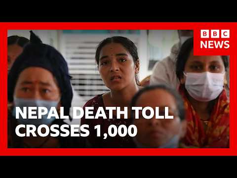 Nepal death toll crosses 1,000 as rescuers find workers trapped in mud-filled tunnels | BBC News