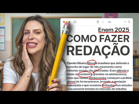 HOW TO WRITE THE ENEM ESSAY? FULL CLASS!