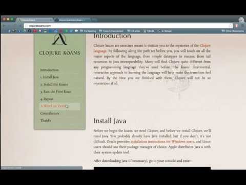 Clojure Koan Series: Equalities