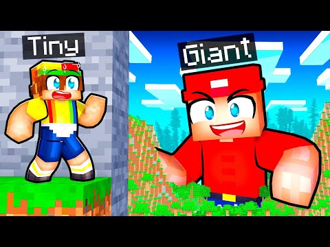 Insane Minecraft Hide and Seek - TINY vs GIANT!!!