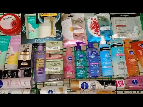 Let's Shop Ponds Face Wash, Neutrogena Hydro Boost,CleannClear Face Wash,Face Mask,Nevia Face toner
