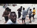 Sand Footwork Drills with NFL Athletes by Tony Thomas Sports