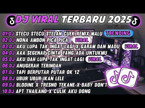 DJ TIKTOK TERBARU 2025-🎵 DJ DJ STECU STECU STELAN CUEK REMIX 🎵 DJ COBA COBA JALANIN DULU FULL ALBUM