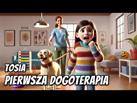 🏻Tosia i pierwsza dogoterapia - okładka bajki audio