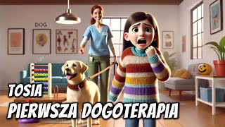 🏻Tosia i pierwsza dogoterapia - okładka bajki audio