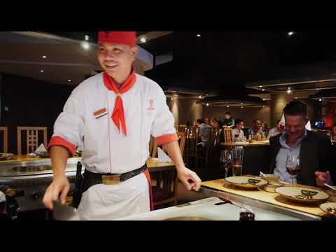Highlights from a visit to Benihana in London, UK
