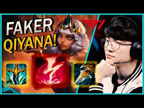 The game is over in one ultimatum?! / T1 Faker Qiyana VS Talon S11 KR Ranked Match Full Game LOL