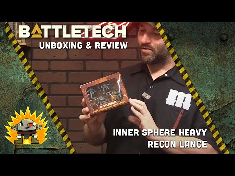 Battletech: Inner Sphere Heavy Recon Lance - First Look