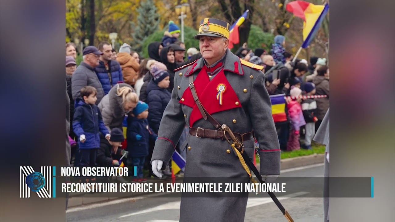 Reconstituiri istorice la evenimentele Zilei Naționale