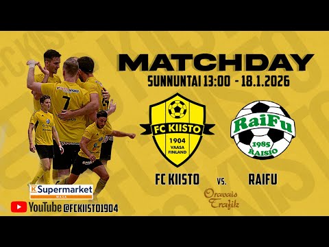 FC Kiisto - Raifu 18.01.2026 - 13:00 | Futsal Ykkönen