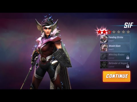 [*/\*] Marvel Strike Force - Unlocking Hero SIF
