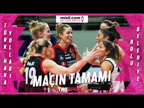 Türk Hava Yolları 3 - 1 Nilüfer Bld. (Maçın Tamamı) | 2021-22 Sultanlar Ligi