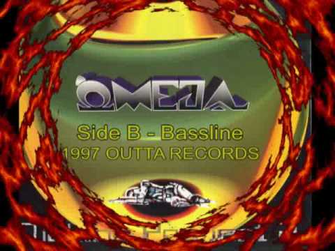 Bassline - OMEGA makina project 2 (side B) - 1997 outta records - DJ Ricci production