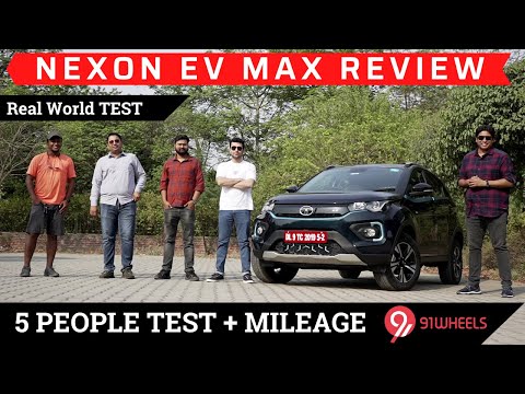 Tata Nexon EV Max Review With 5 People || Plus Mileage Run on Highway