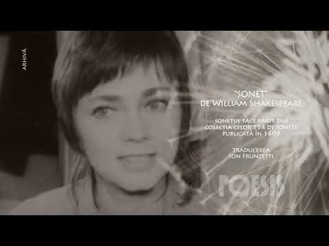 Poesis: Valeria Seciu – Sonet de William Shakespeare (@Arhiva TVR)
